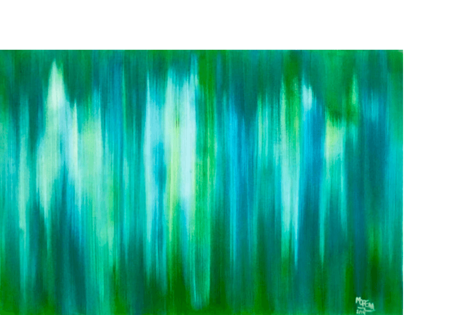 Lluvia sobre el jardín